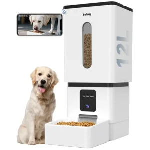 Automatic Dog Feeder Large Breed with Camera