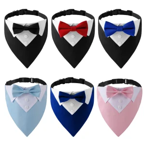 Bow Tie Dog Collar Tuxedo
