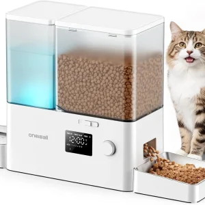 Automatic Cat Feeder & Water Dispenser