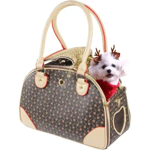 Fashion Dog Carrier PU Leather