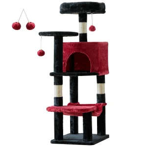 44In Cat Tree Tall Multi-Cat Climbing Towert