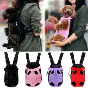 Portable Mesh Pet Carrier Backpack