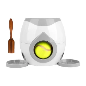 Mini Tennis Throwing Pinball Machine Fun Interactive Throw Catapult Ball Launcher Dog  Dogs Ball Catapult Pet Interactive