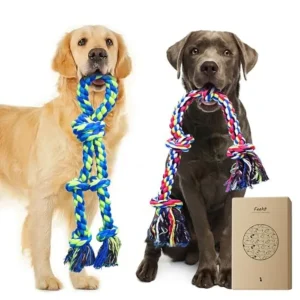 Heavy Duty Dog Rope Toys for Large Breed Aggressive Chewers