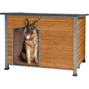 Dog House for Small to Large Sized Dogs - Indoor Outdoor