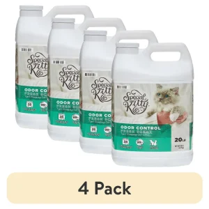 4-Pack Special Kitty Clumping Clay Cat Litter Fresh Scent