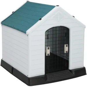 Plastic Dog House, Pet Dog Kennel Water Resistant